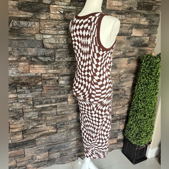 Wild Fable Red and White Halter Sheath Dress - Picture 2 of 7